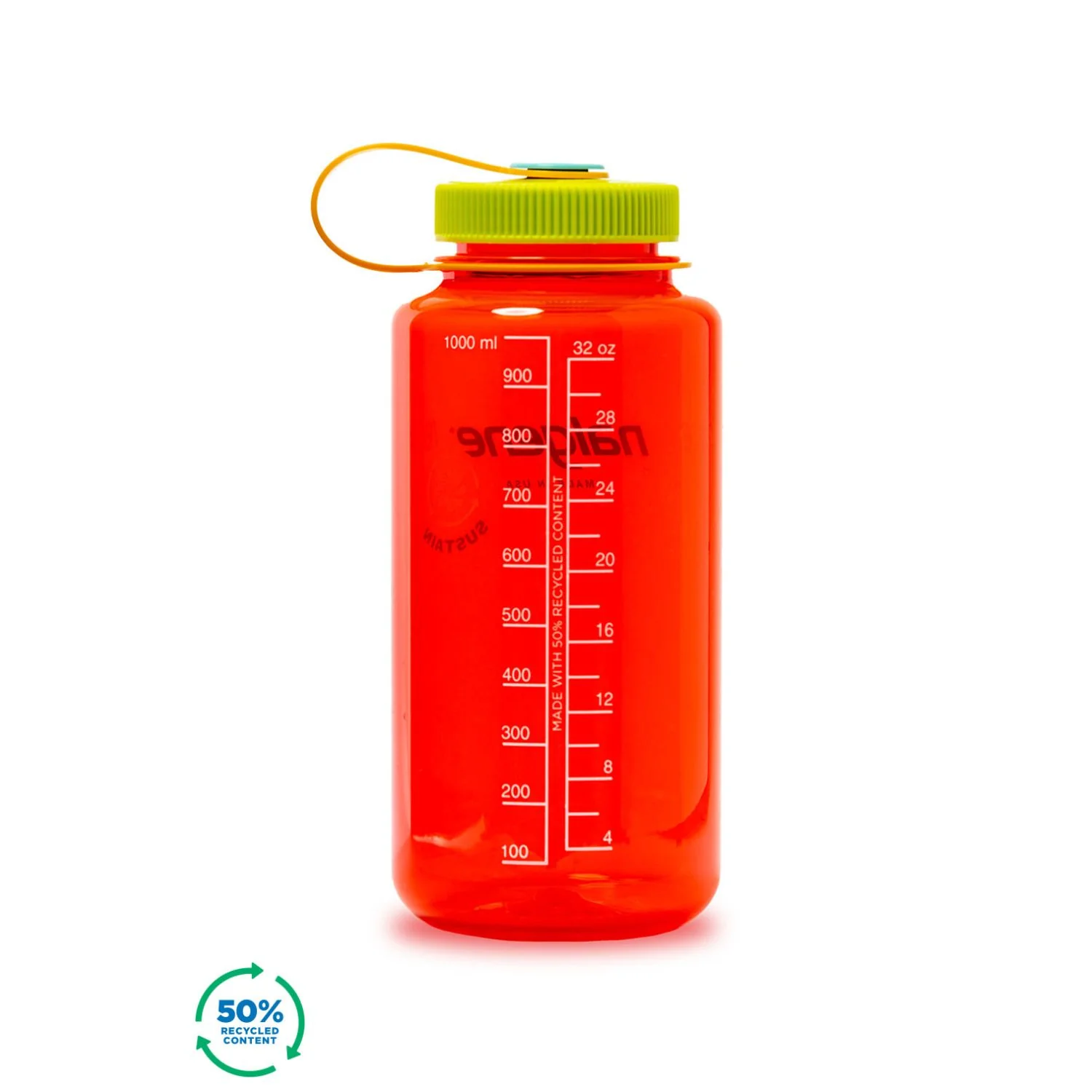 Nalgene 32oz Wide Mouth Water Bottle (Plain) - Image 48