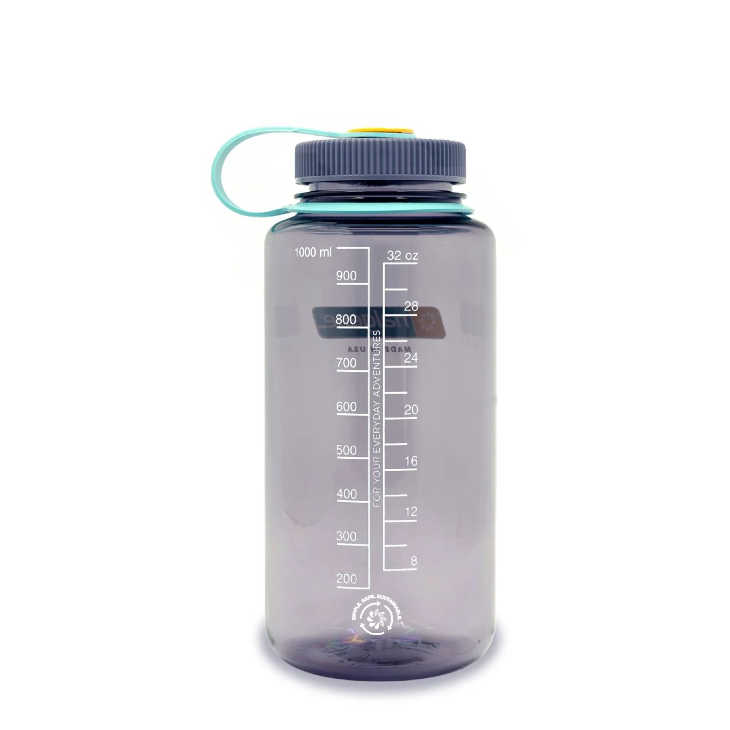 Nalgene 32oz Wide Mouth Water Bottle (Plain) - Image 6
