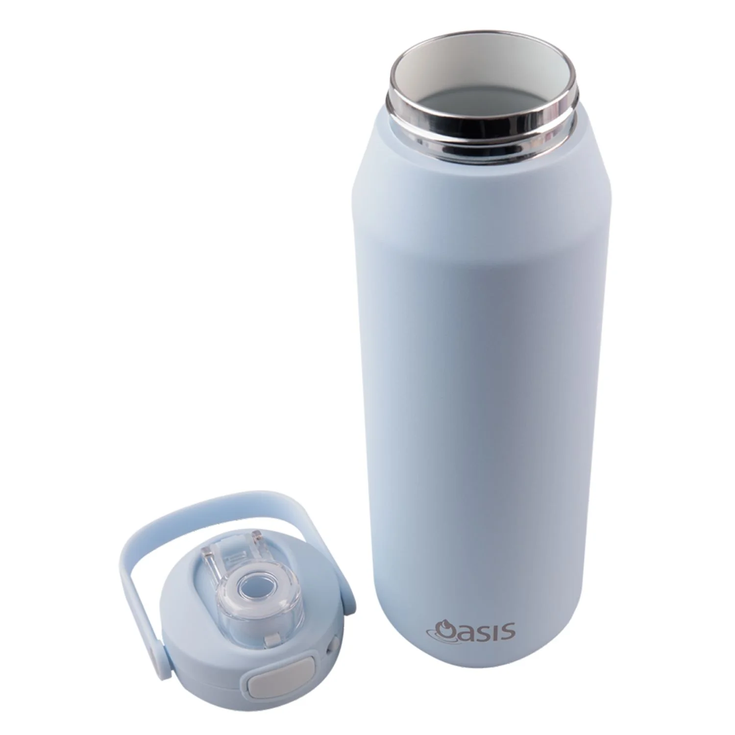 Oasis Ceramic Stainless Steel Triple Wall Capri Quick Release Drink Bottle 1L - Image 59