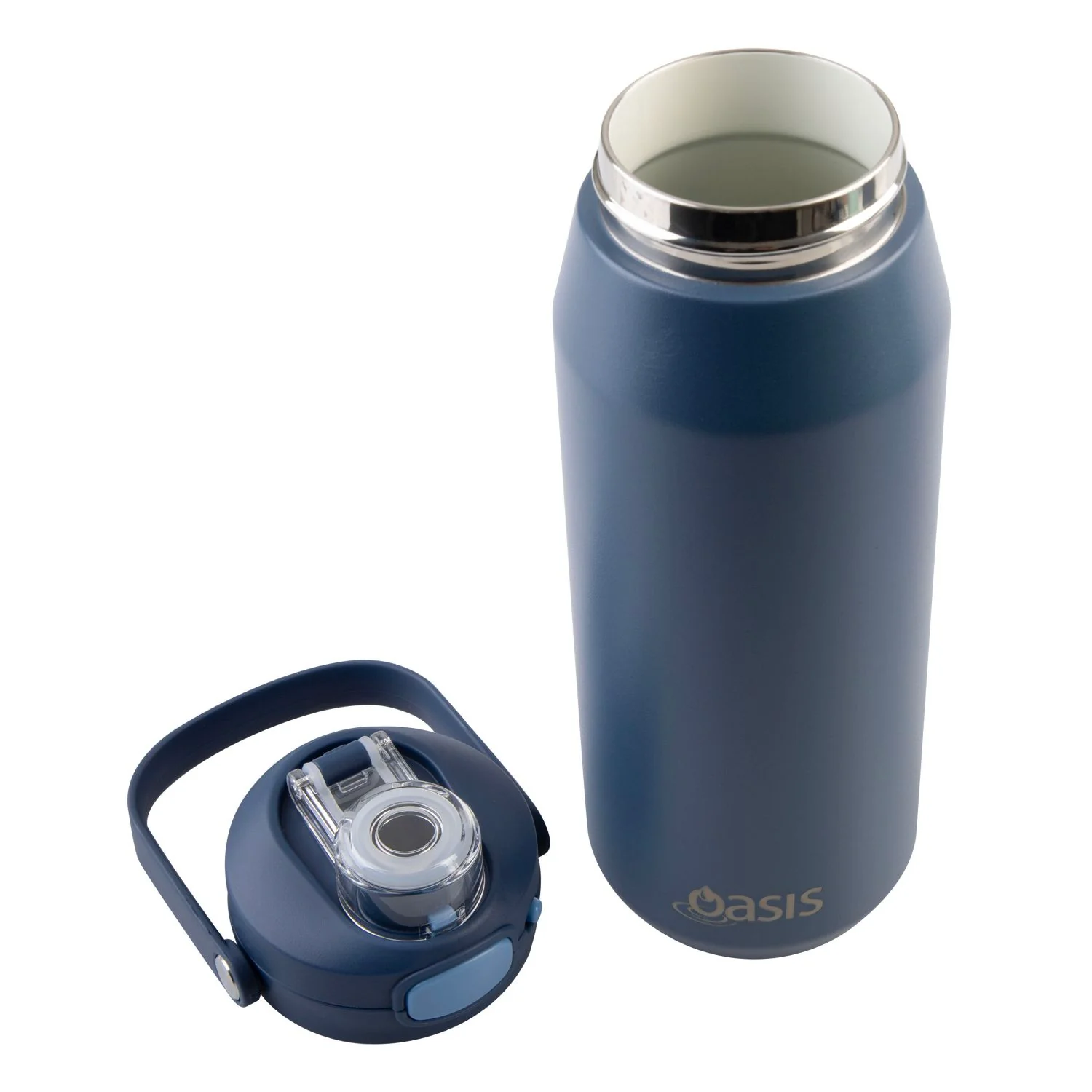 Oasis Ceramic Stainless Steel Triple Wall Capri Quick Release Drink Bottle 750ML - Image 99