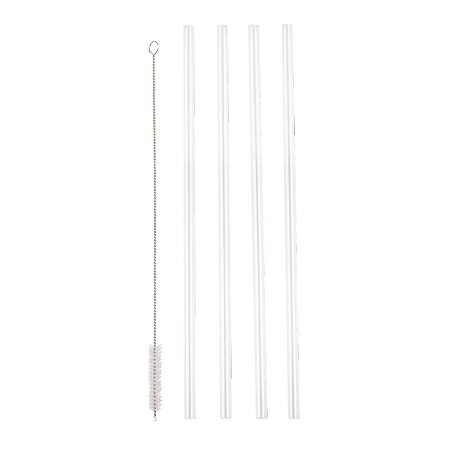 Oasis Commuter Straw Set Of 4 With Cleaning Brush - Image 2