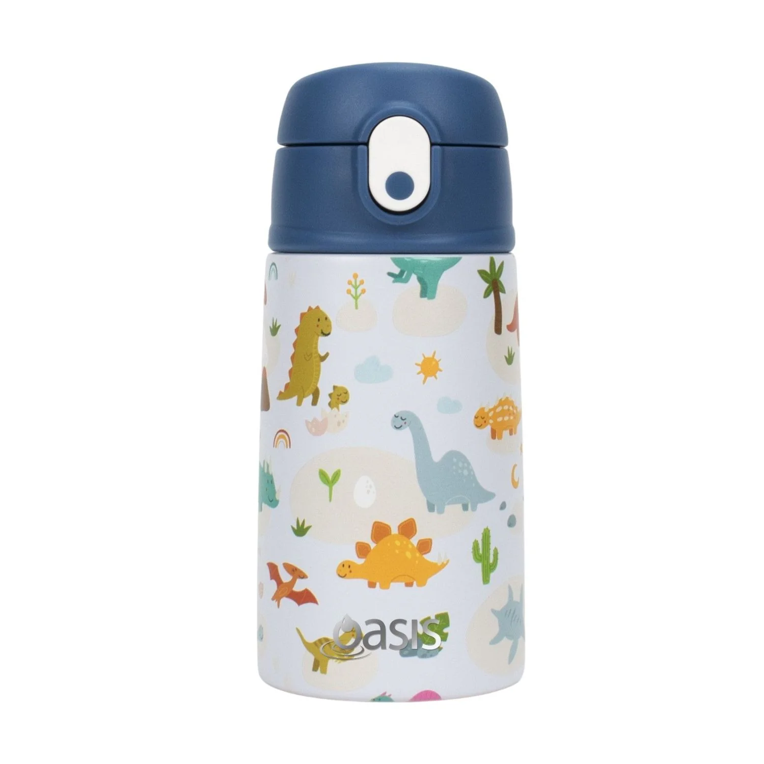 Oasis Kids Water Bottle with Sipper Silicone Straw 400ML - Image 11