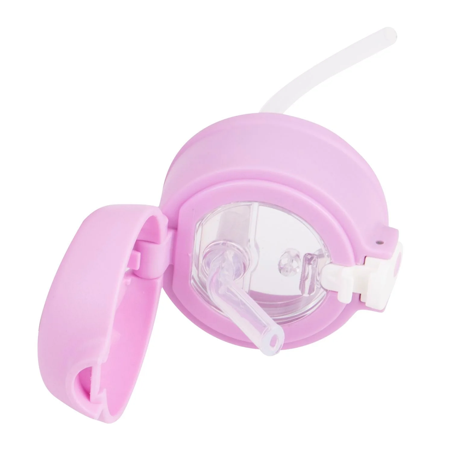 Oasis Kids Water Bottle with Sipper Silicone Straw 400ML (SA) - Image 25