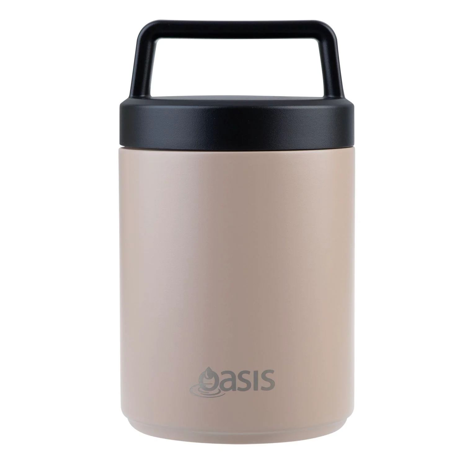 Oasis S/S Insulated Dual Compartment Food Jar W Handle And Spoon 480ML - Image 25