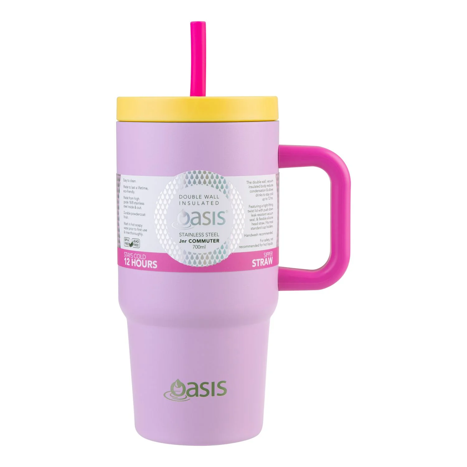 Oasis S/S Insulated Mini Commuter Travel Tumbler 700ML Cap Only - Image 17