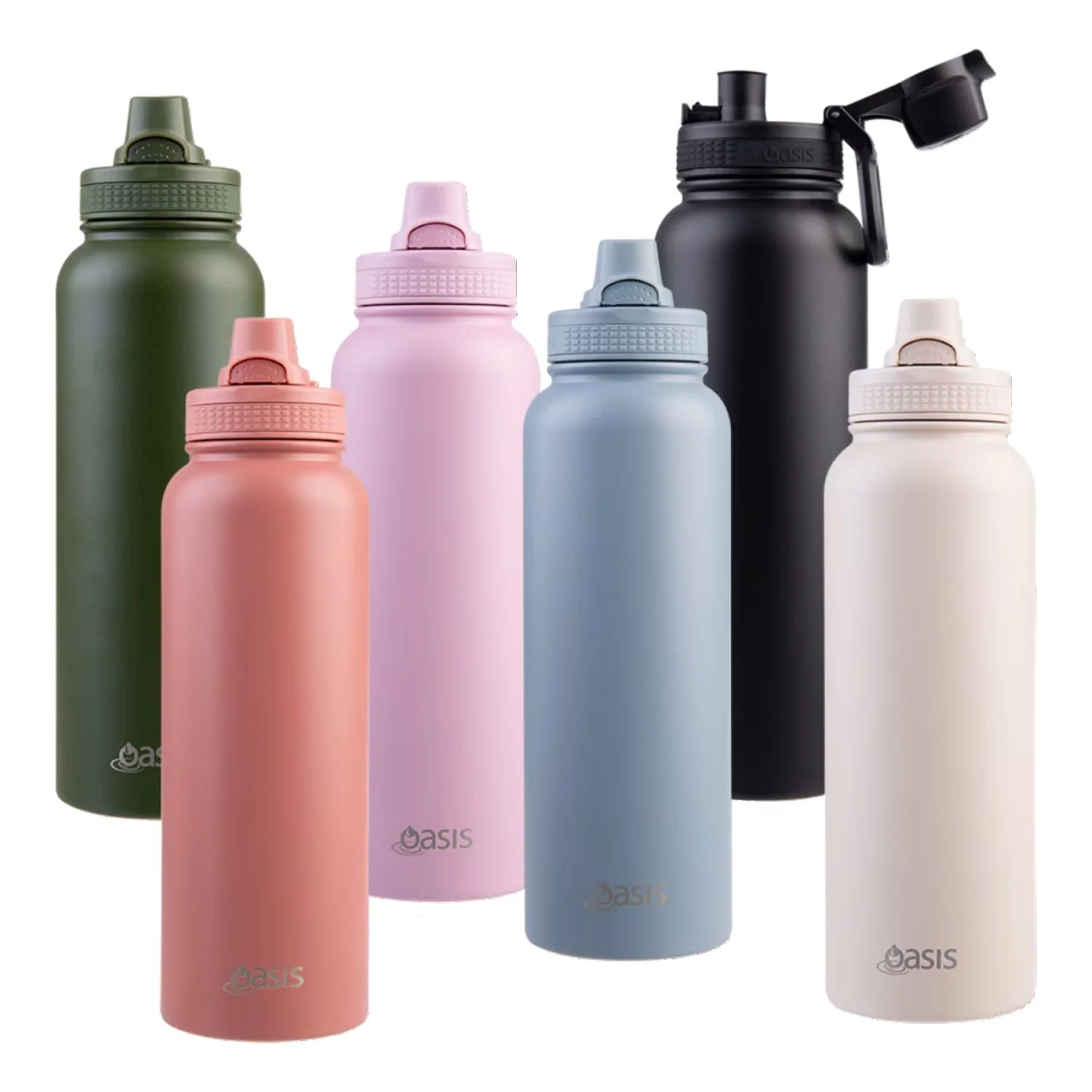 Oasis S/S Insulated Thermal Sports Bottle Quick Release 1.1L - Image 13