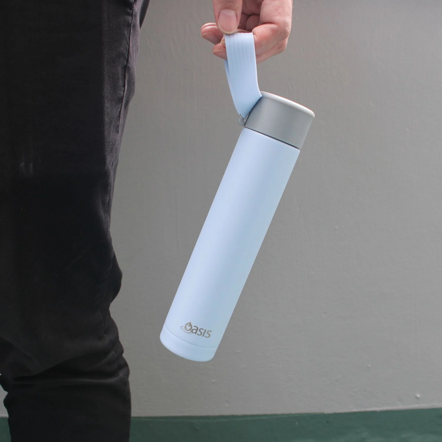 Oasis Skinny Mini Insulated Water Bottle 250ML Matte - Image 12