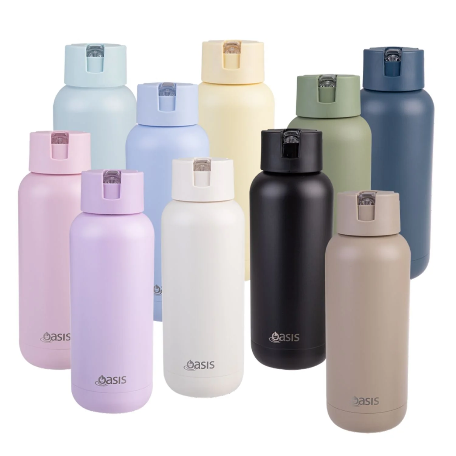Oasis Stainless Steel Insulated Ceramic Moda Bottle 1L (SA) - Image 13