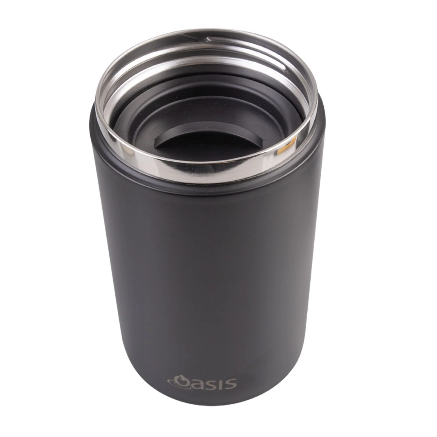 Oasis Stainless Steel Insulated Dual Compartment Food Flask with Handle 700ML - Image 12