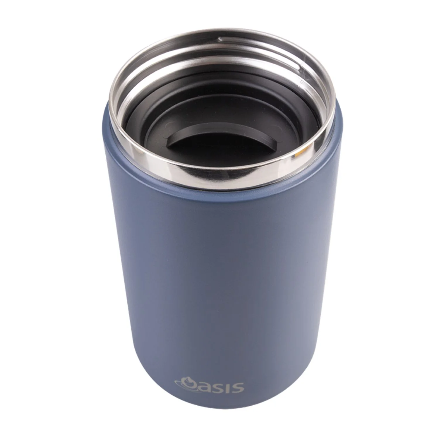 Oasis Stainless Steel Insulated Dual Compartment Food Flask with Handle 700ML - Image 20