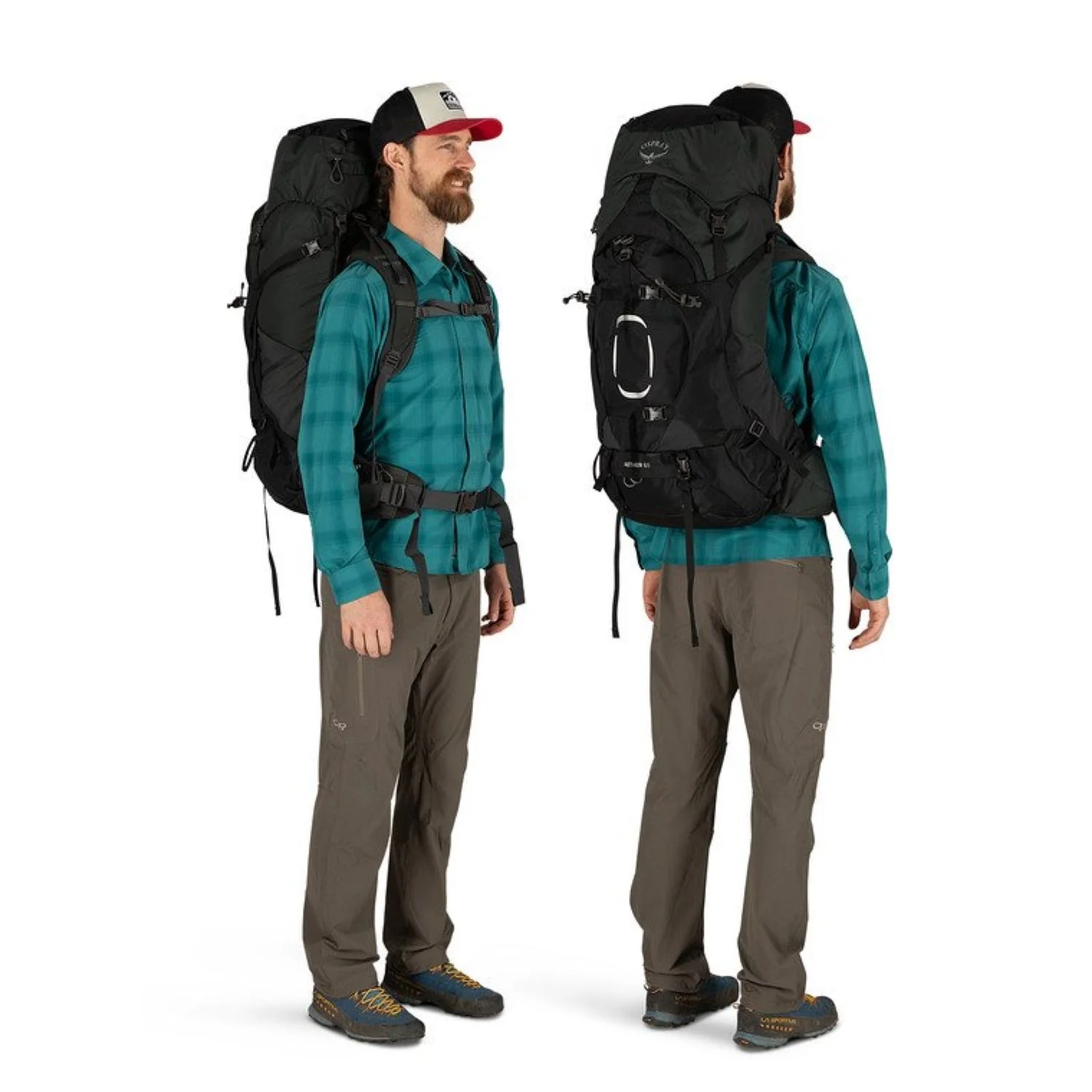 Osprey Aether 65 Backpack L/XL - Men's Backpacking - Image 8