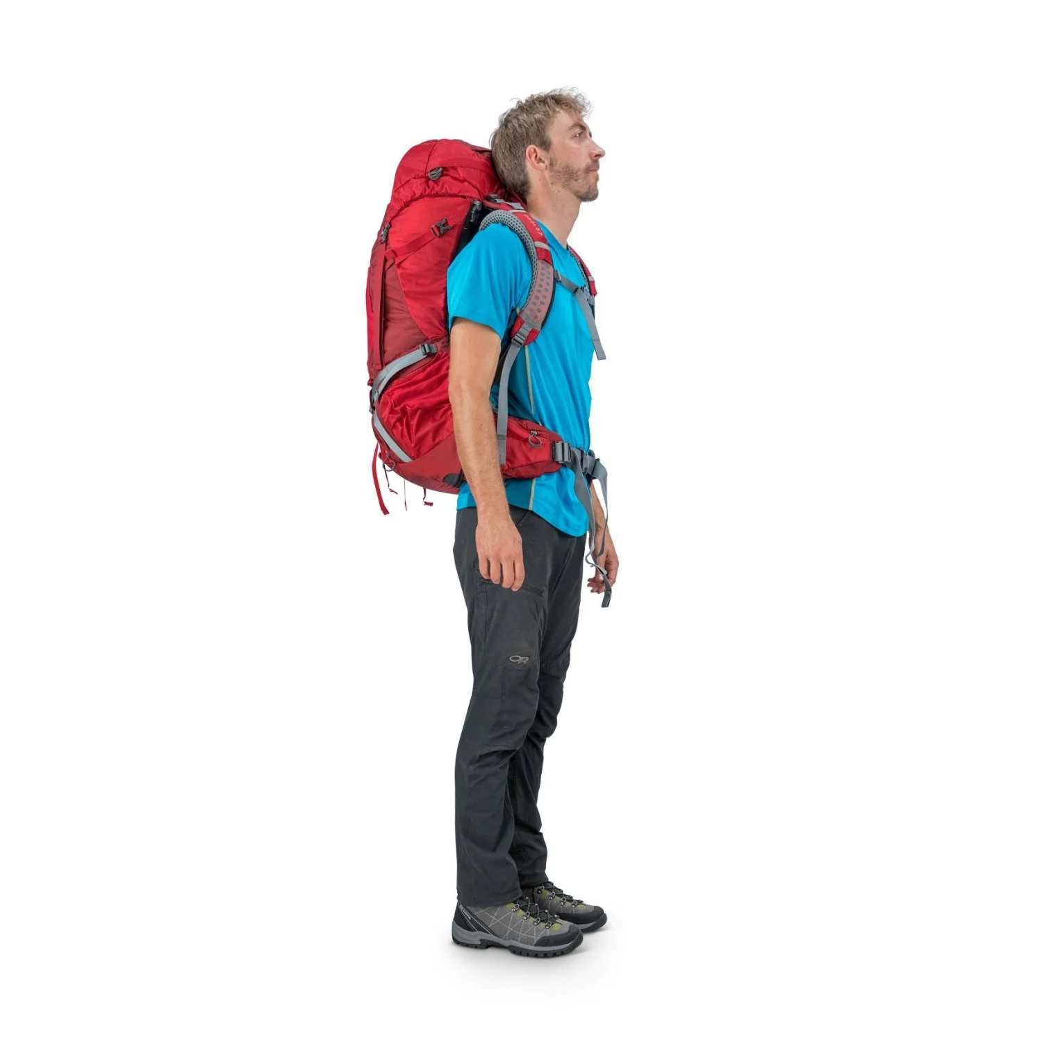 Osprey Atmos AG 50 Backpack - Large - Men's Backpacking - Image 3