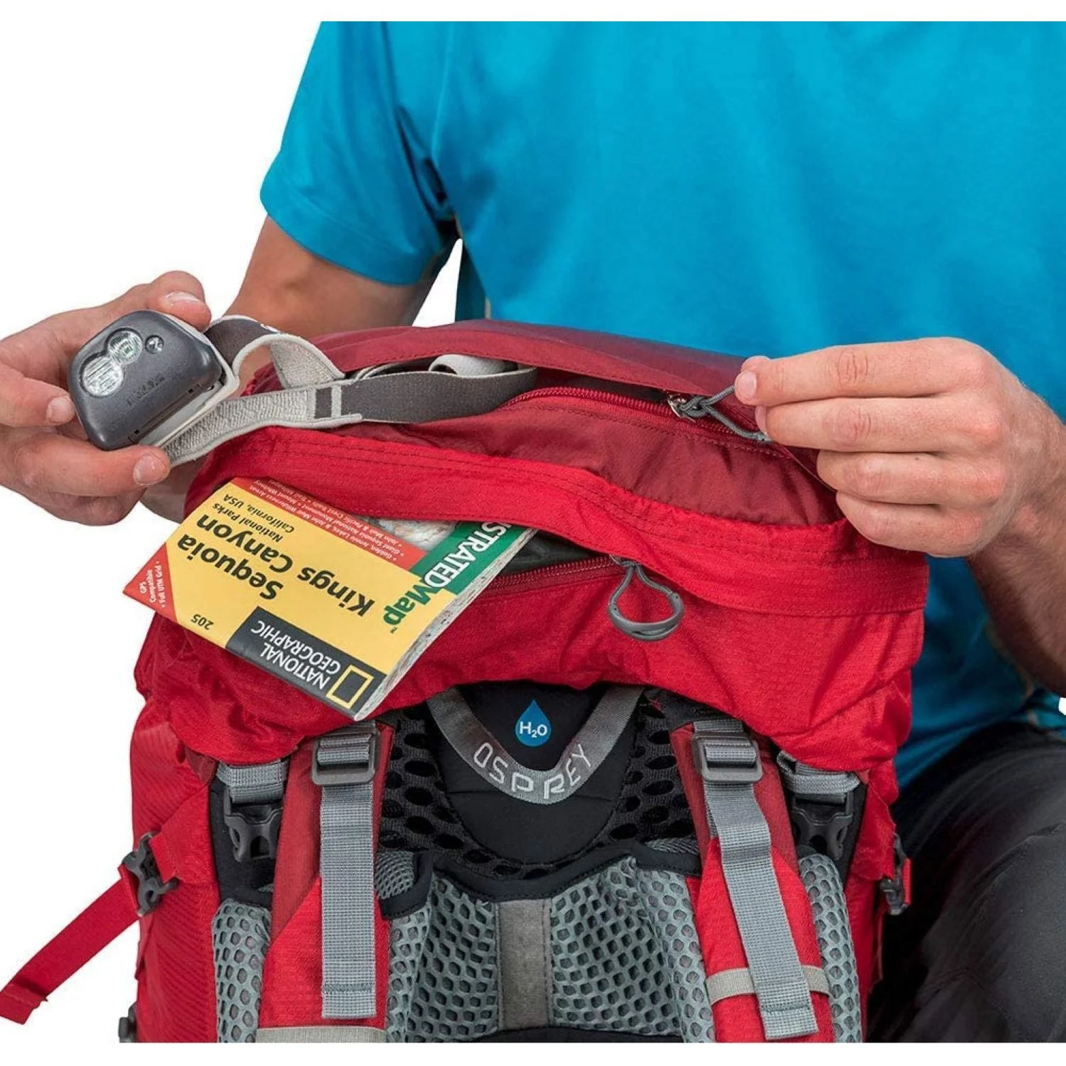 Osprey Atmos AG 65 Backpack - Large - Men's Backpacking - Image 9