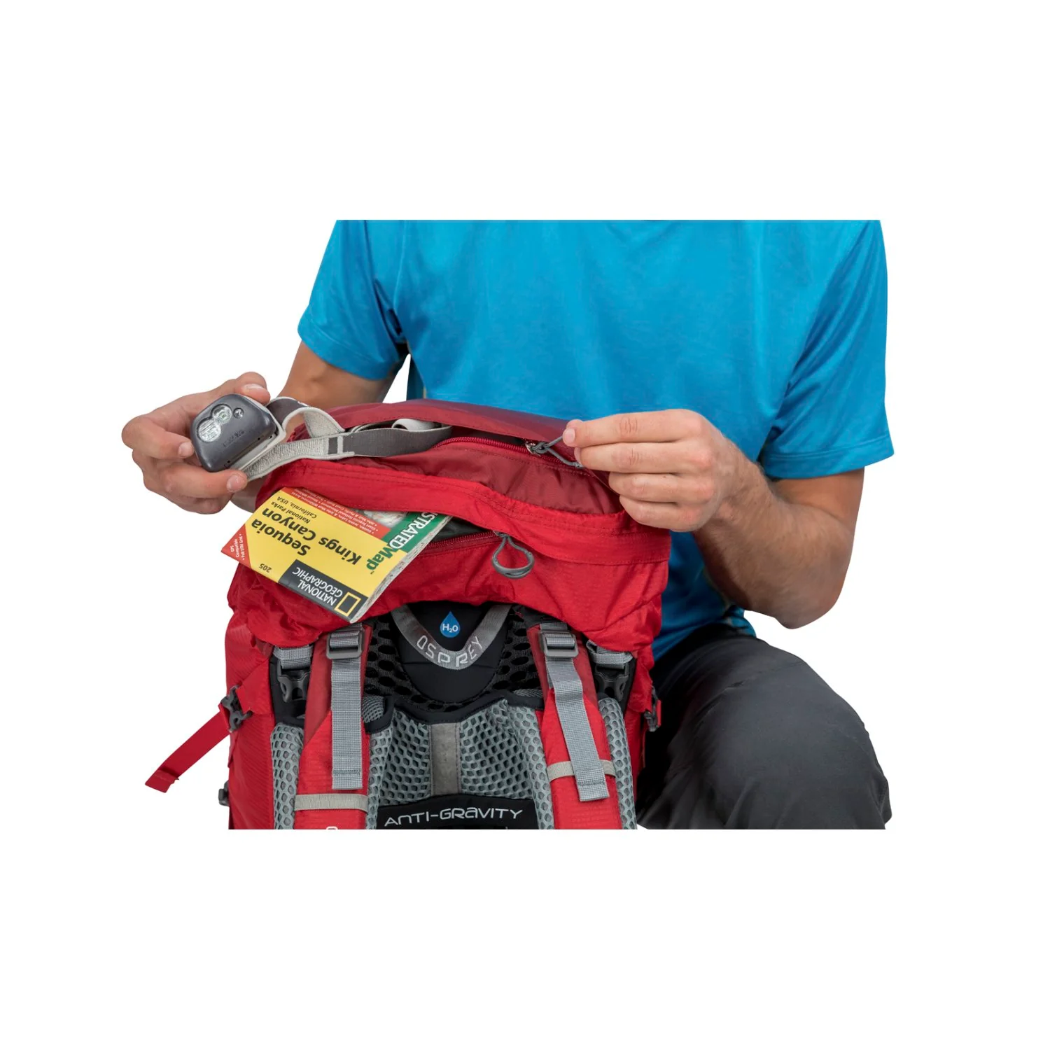 Osprey Atmos AG 65 Backpack - Small - Men's Backpacking - Image 7