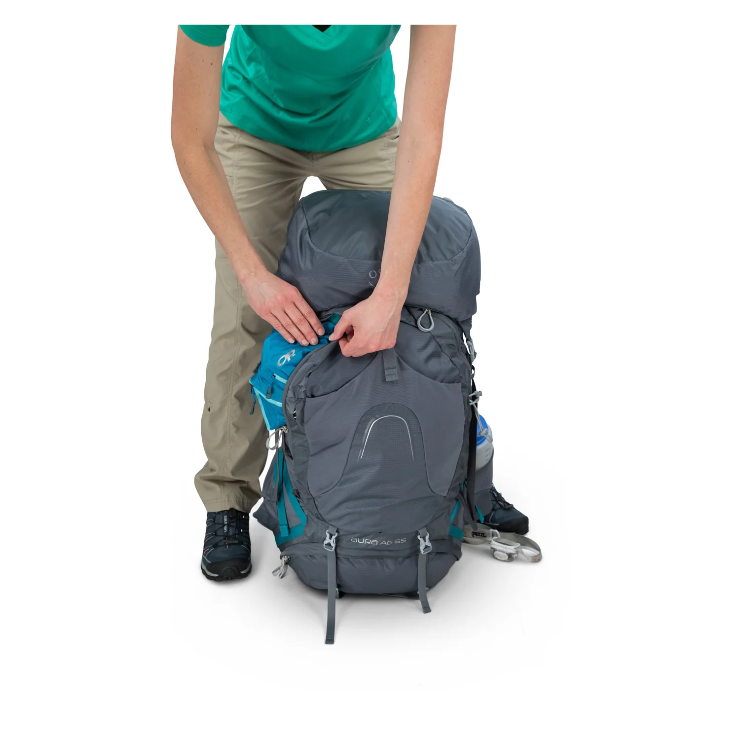 Osprey Aura AG 65 Backpack - Small - Women's Backpacking - Image 24