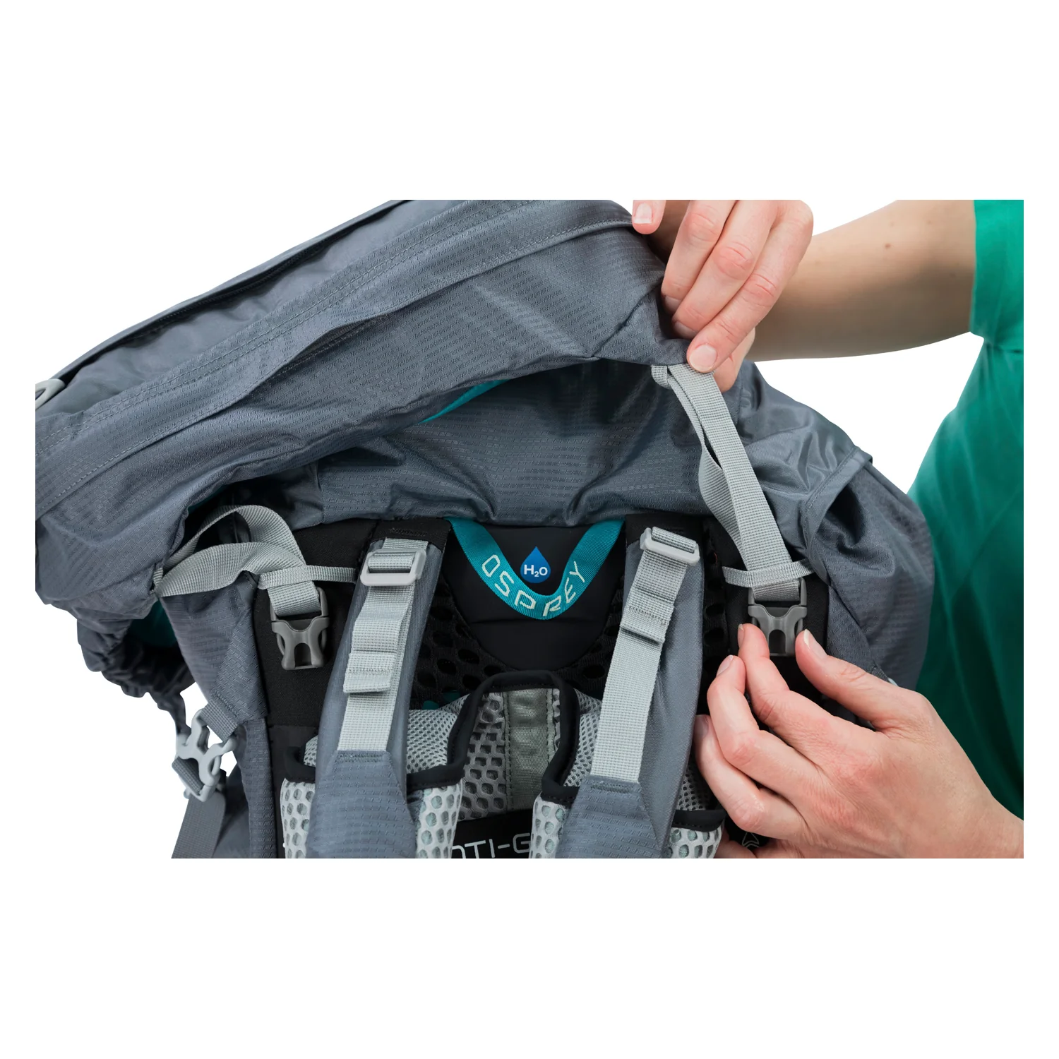 Osprey Aura AG 65 Backpack - Small - Women's Backpacking - Image 6