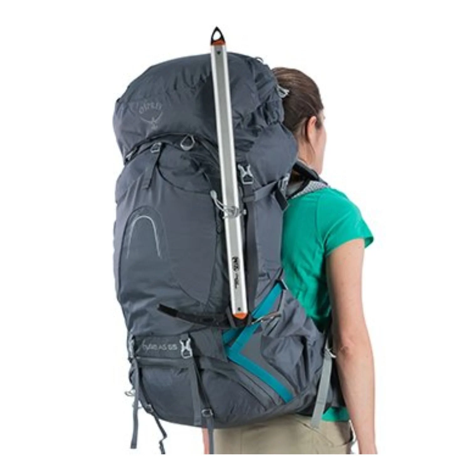 Osprey Aura AG 65 Backpack with Raincover - Medium - Women's Backpacking - Image 20