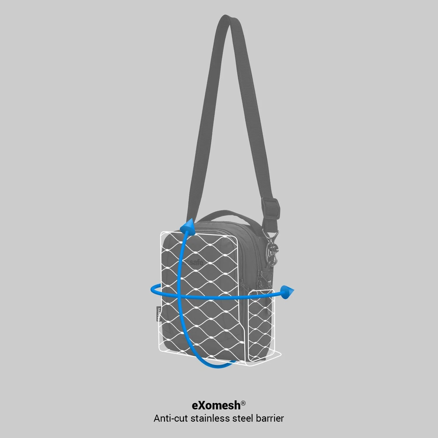 Pacsafe LS100 Anti-Theft Crossbody Bag - Image 14