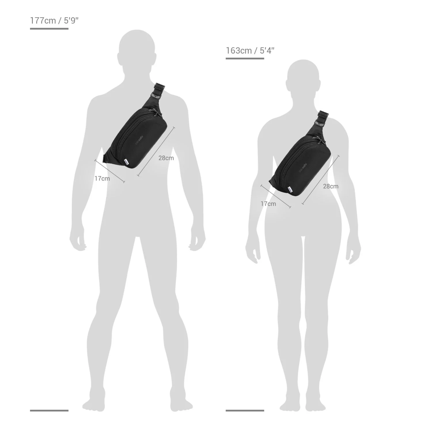 Pacsafe Metrosafe LS120 Anti-Theft Hip Pack - Image 22