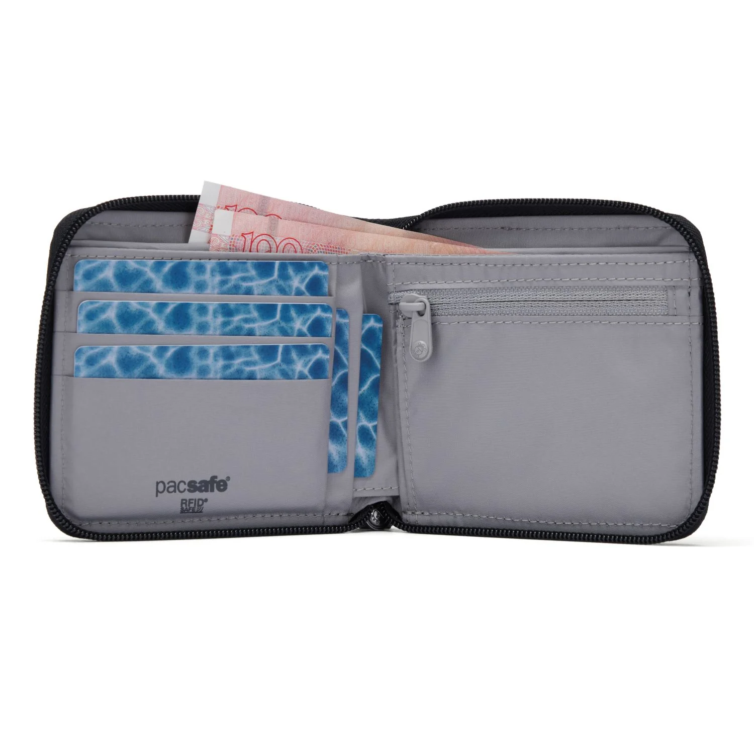 Pacsafe RFIDsafe RFID Blocking Zip Around Wallet - Image 18