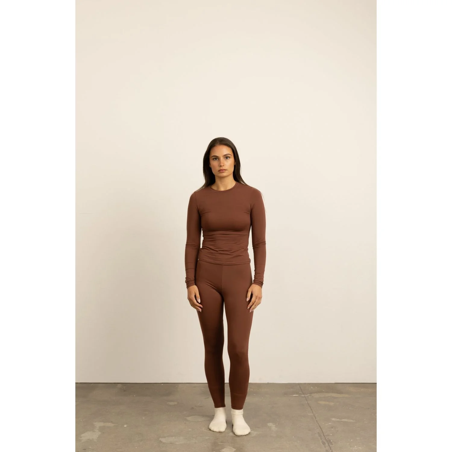 Paire Foundation Thermal Leggings (Brown) - Image 8