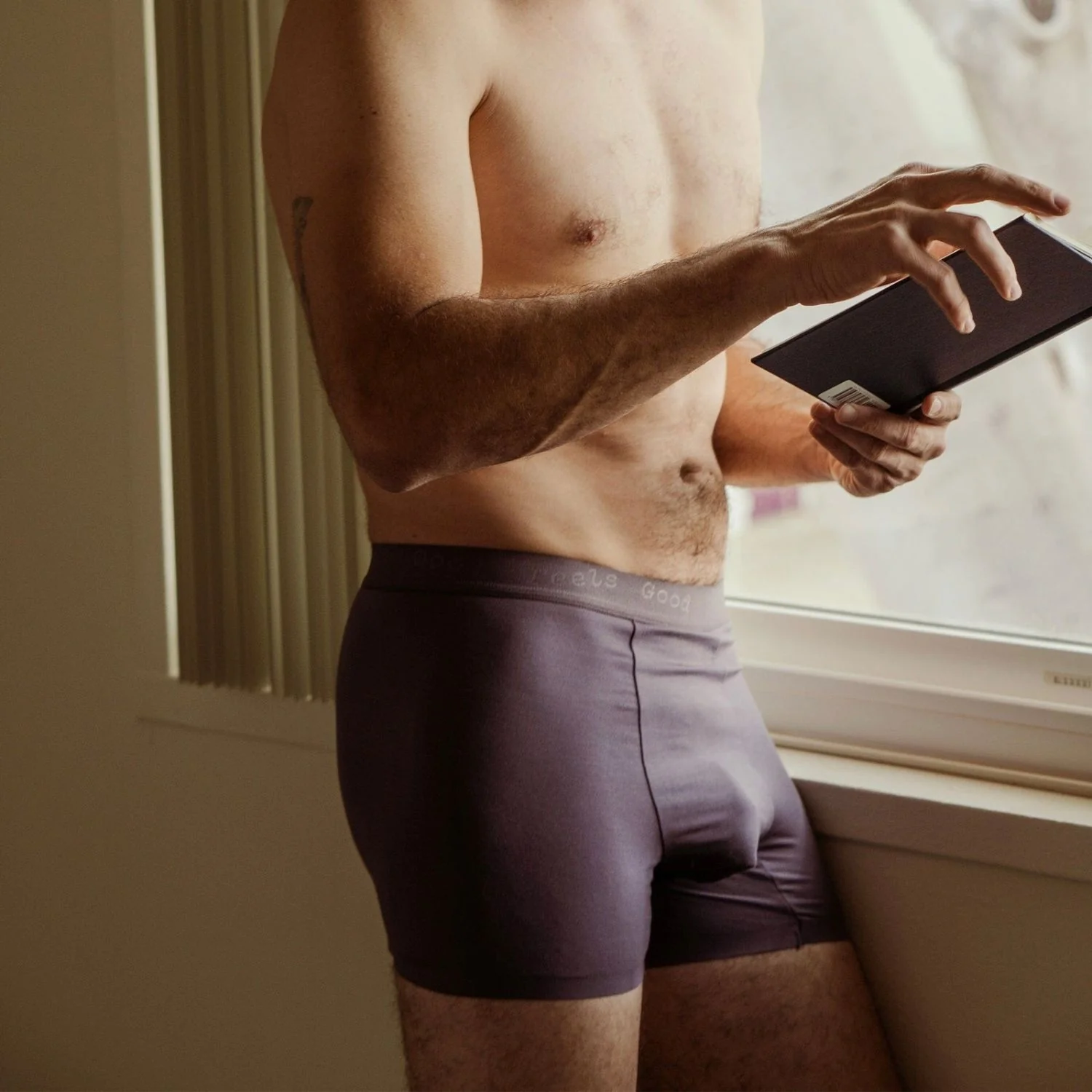 Paire Men's Boxer Trunk (Black) - Image 24