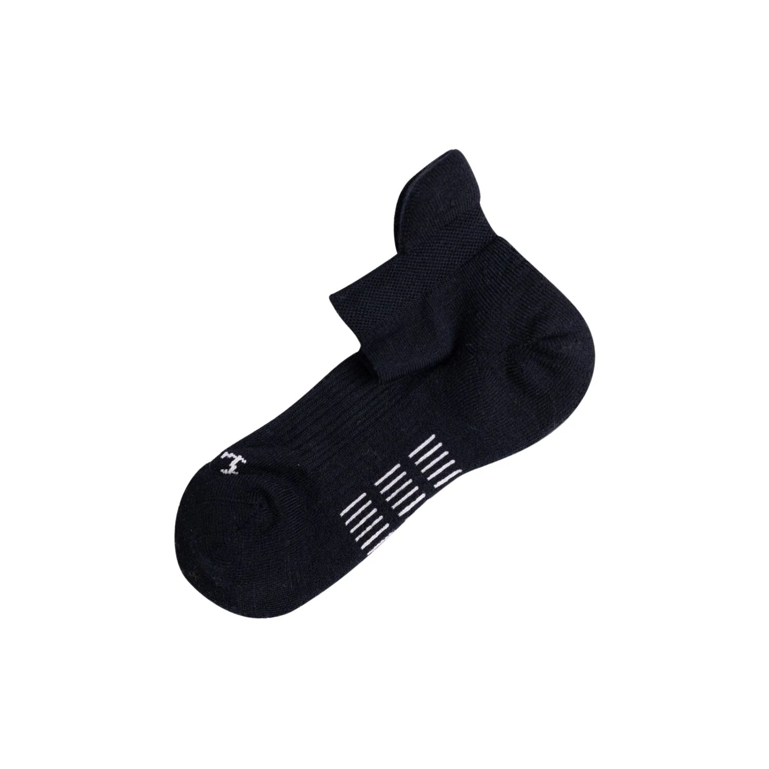 Paire Merino Wool-Blend Active Ankle Sock (Black) - Image 6