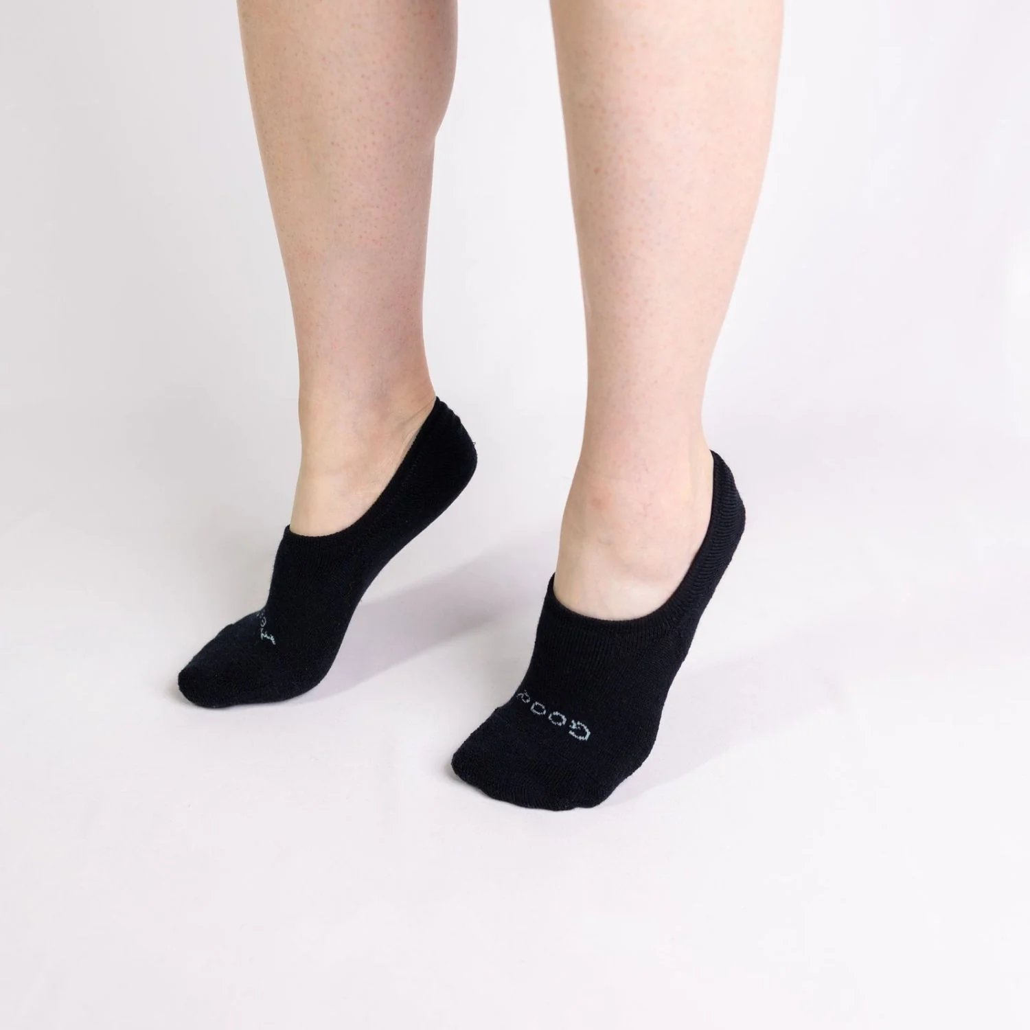 Paire Merino Wool-Blend No-Show Sock (Black) - Image 17
