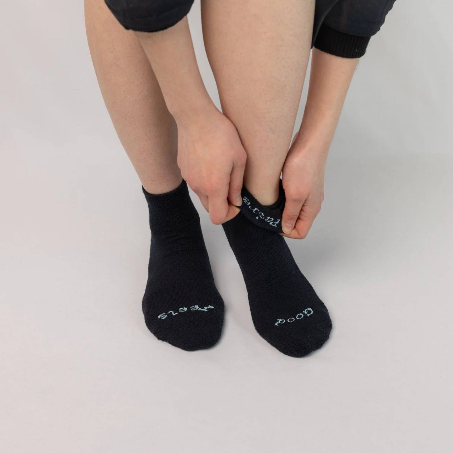 Paire Merino Wool-Blend Quarter Sock (Black) - Image 22