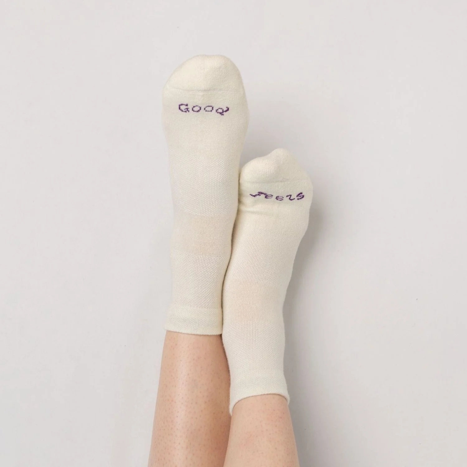 Paire Merino Wool-Blend Quarter Sock (Snow) - Image 11