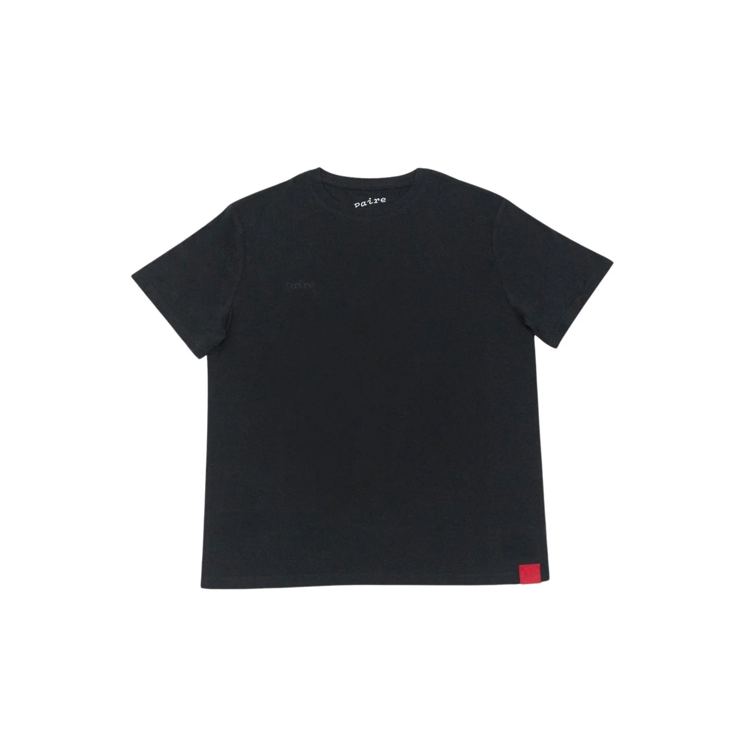 Paire Merino Wool-Blend T-Shirt Unisex (Black) - Image 10