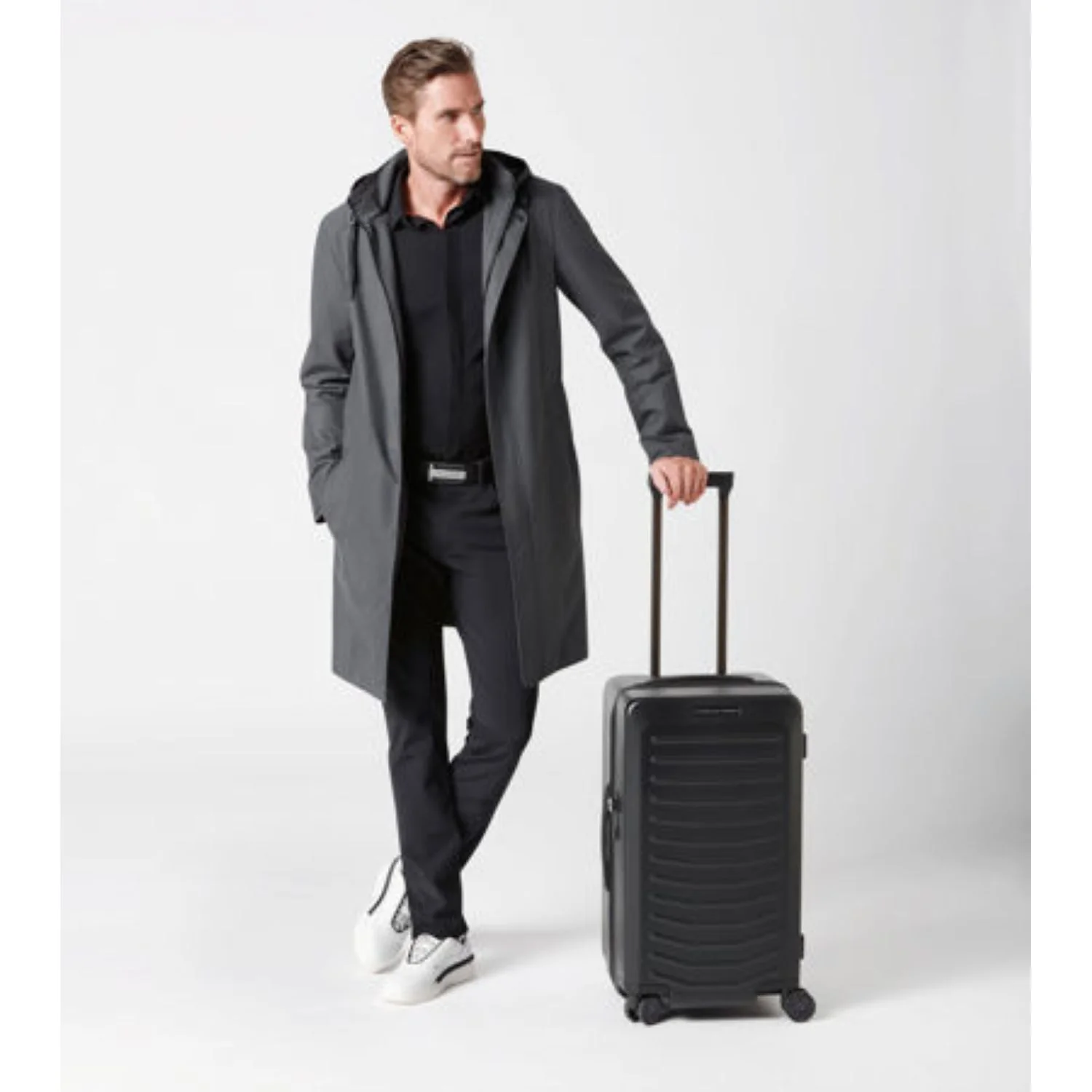 Porsche Design Roadster 26" Medium Luggage Trunk - Image 10