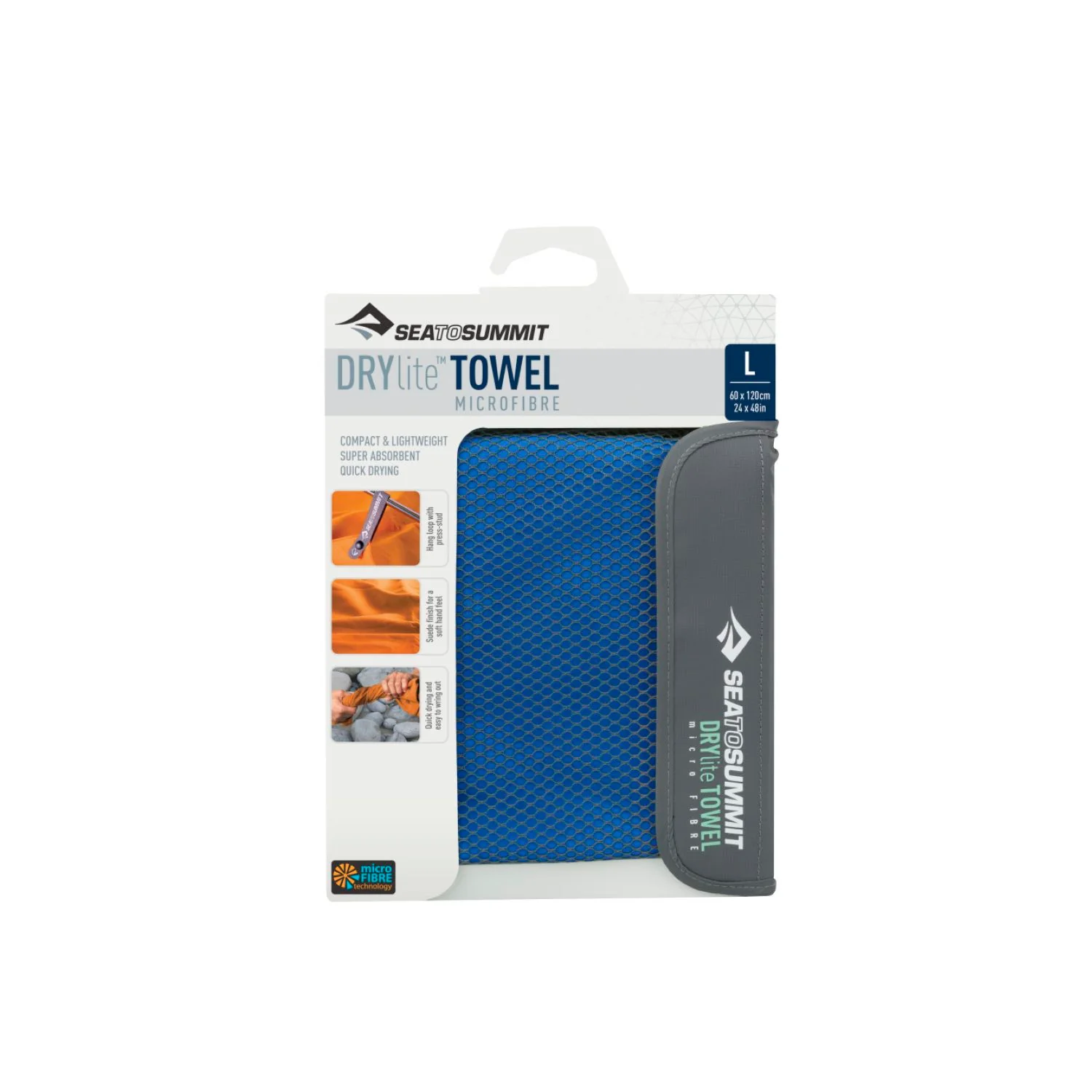 Sea To Summit Drylite Towel Anti-Bacterial Treated Large - Image 9