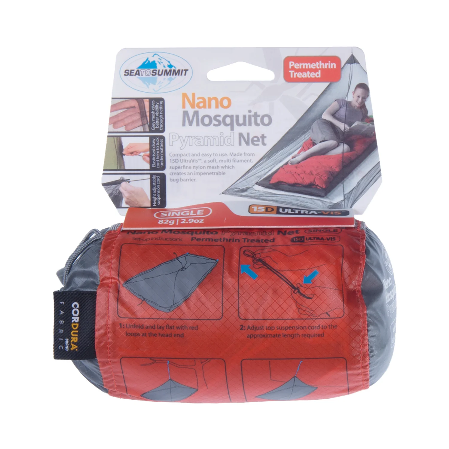 Sea To Summit Nano Mosquito Net Treated - Image 3