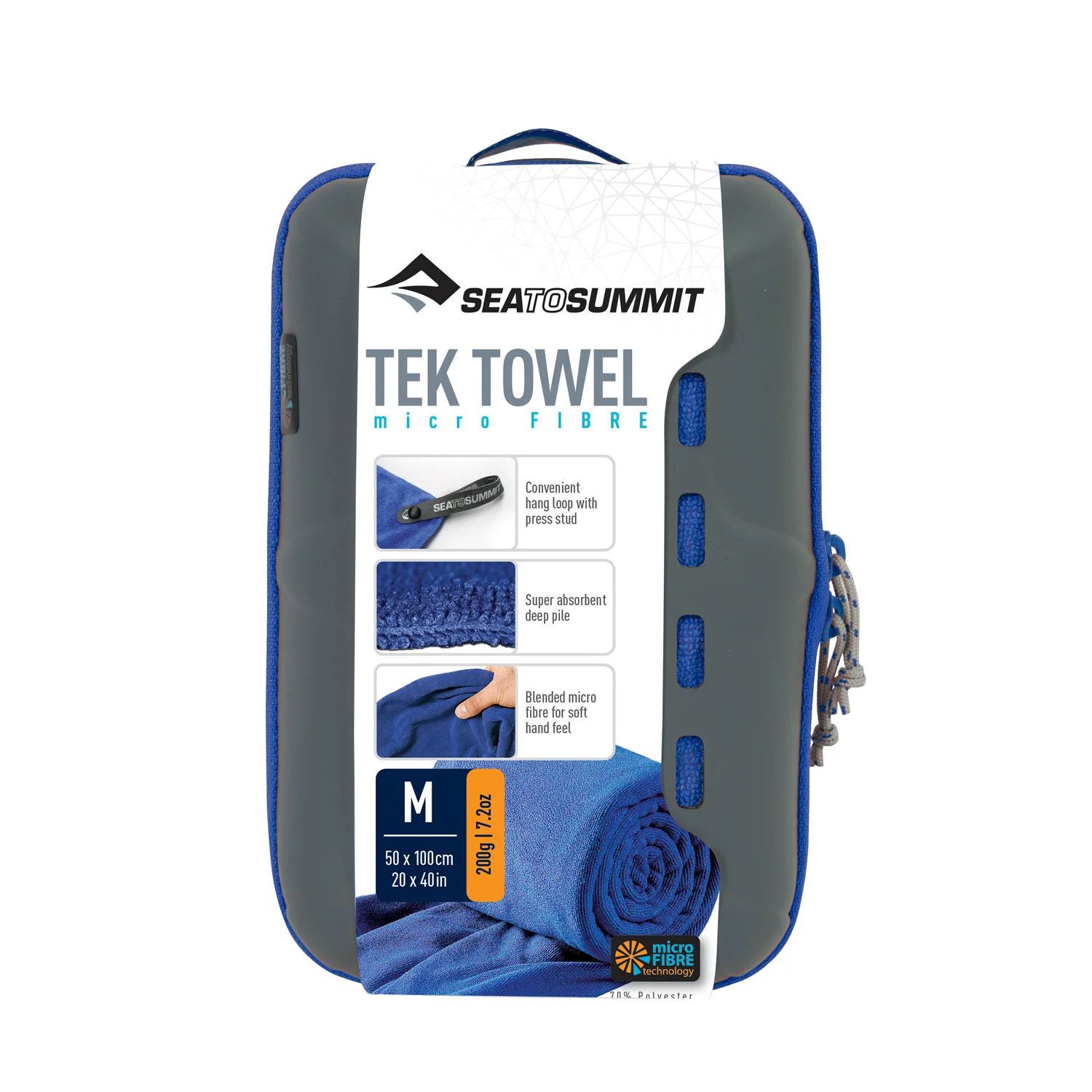 Sea To Summit Tek Towel (Medium) 50Cm X 100Cm - Image 4