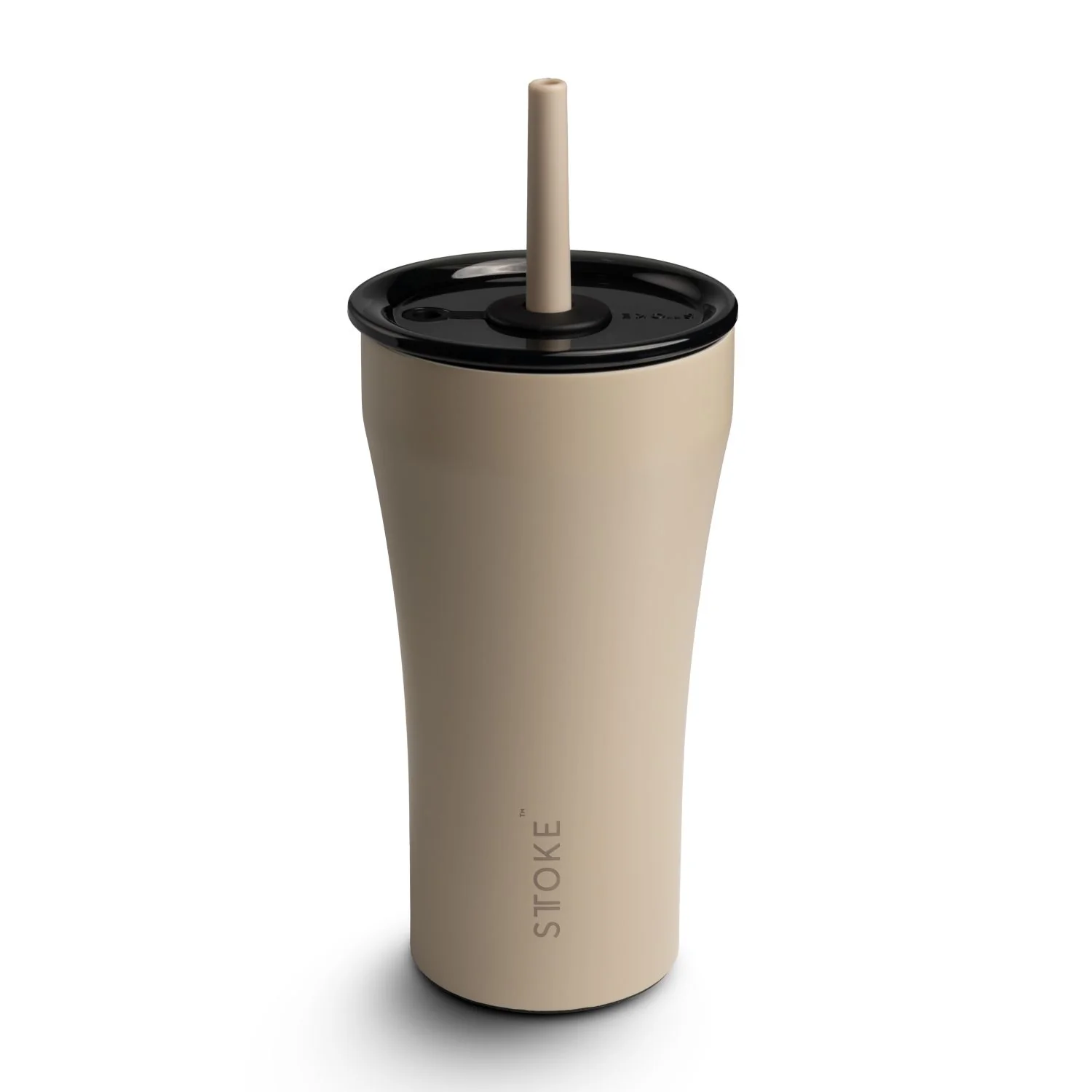 STTOKE Earth Leakproof Ceramic Insulated Cup Powder Coating With Straw 20oz - Image 15