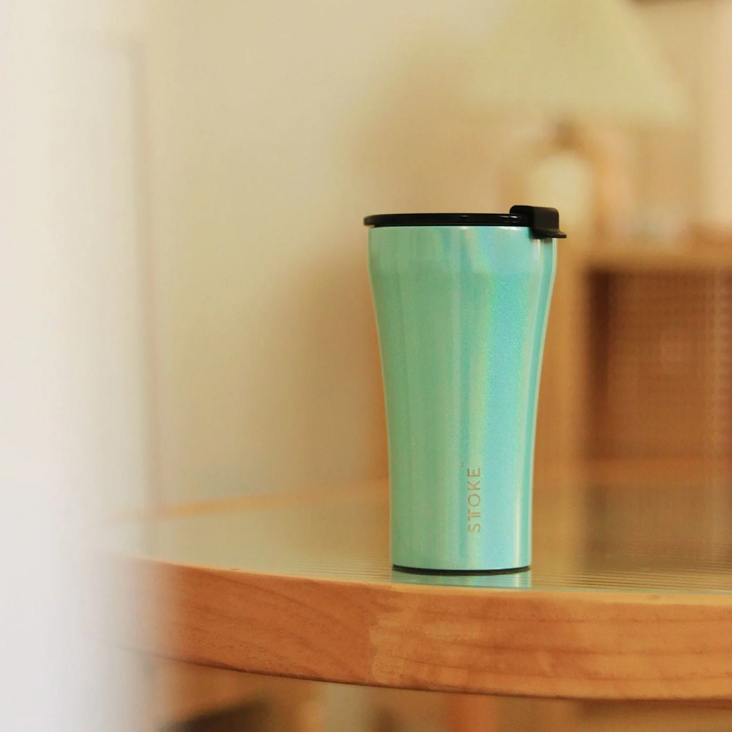STTOKE Leakproof Ceramic Insulated Cup 12oz (Unicorn) - Image 5