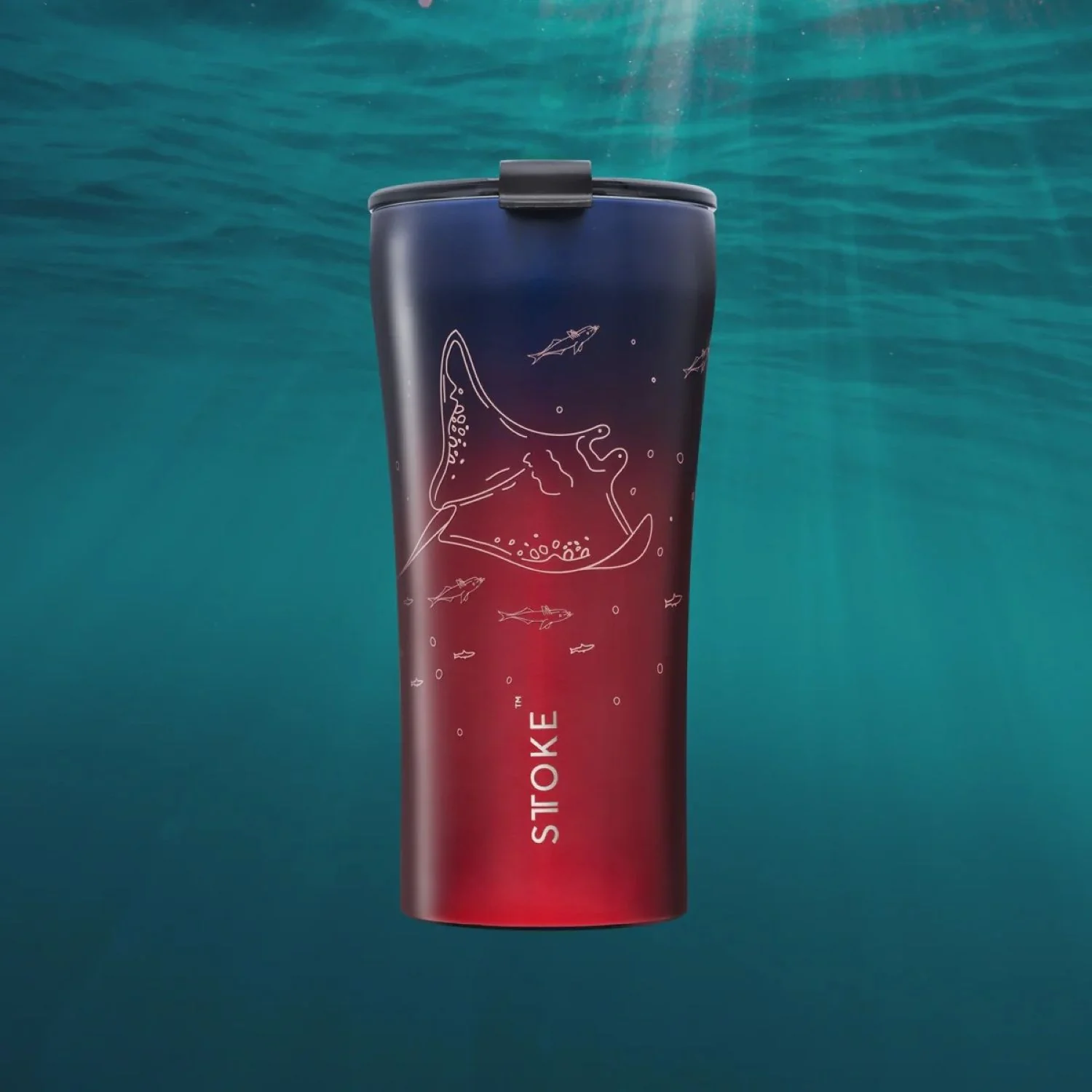 STTOKE Limited Edition Leakproof Ocean Series Insulated Cup 16oz - Image 19