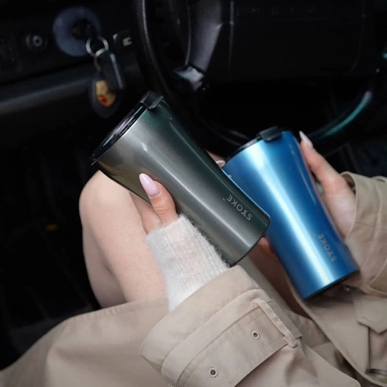 STTOKE Urban Leakproof Ceramic Insulated Cup 16oz - Image 3