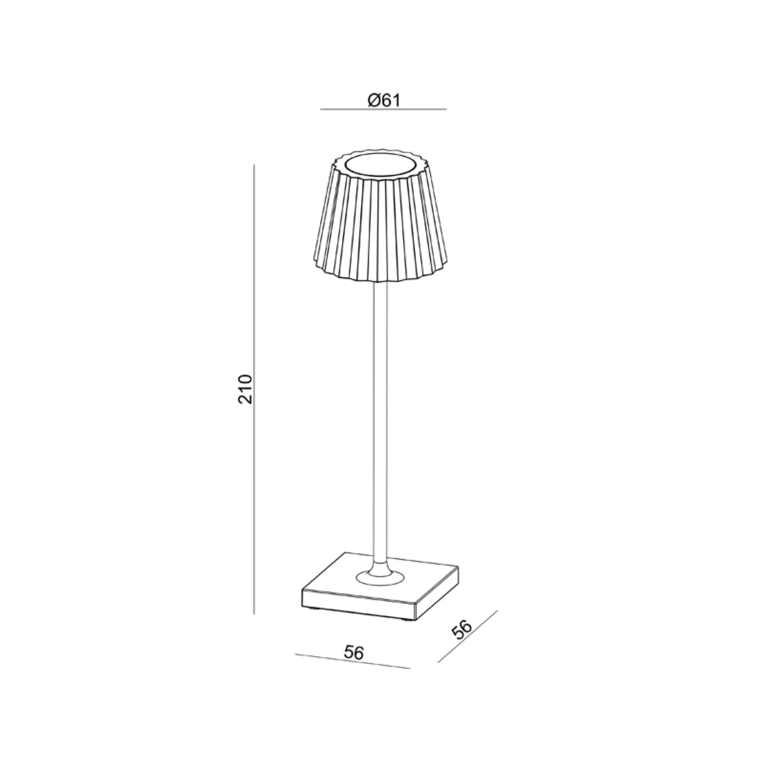 Ubiqua Plisse Nano With 123/131 Lumens - 1.4W 5V Power - Image 9