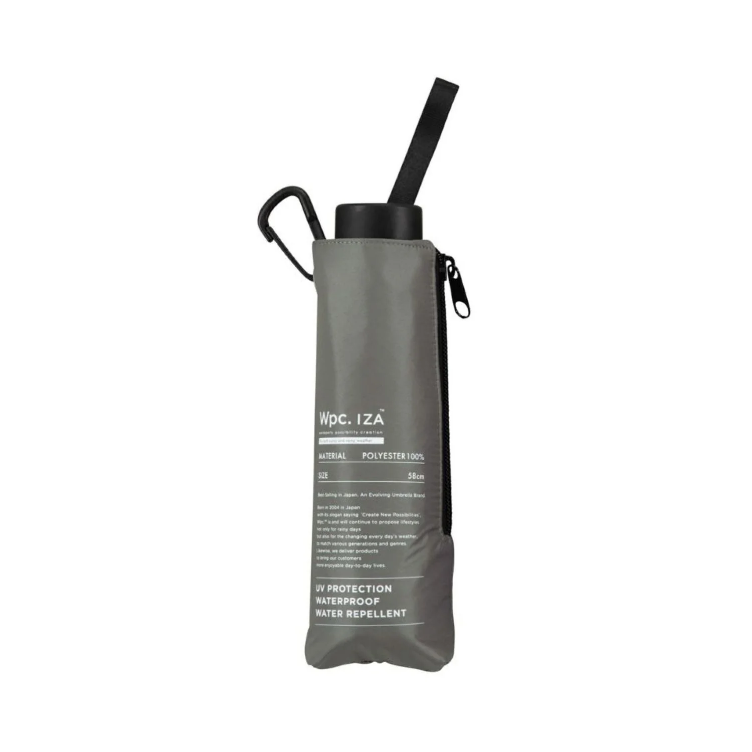 WPC IZA Large & Compact UV Protection UPF 50+ Umbrella 58cm - Image 6