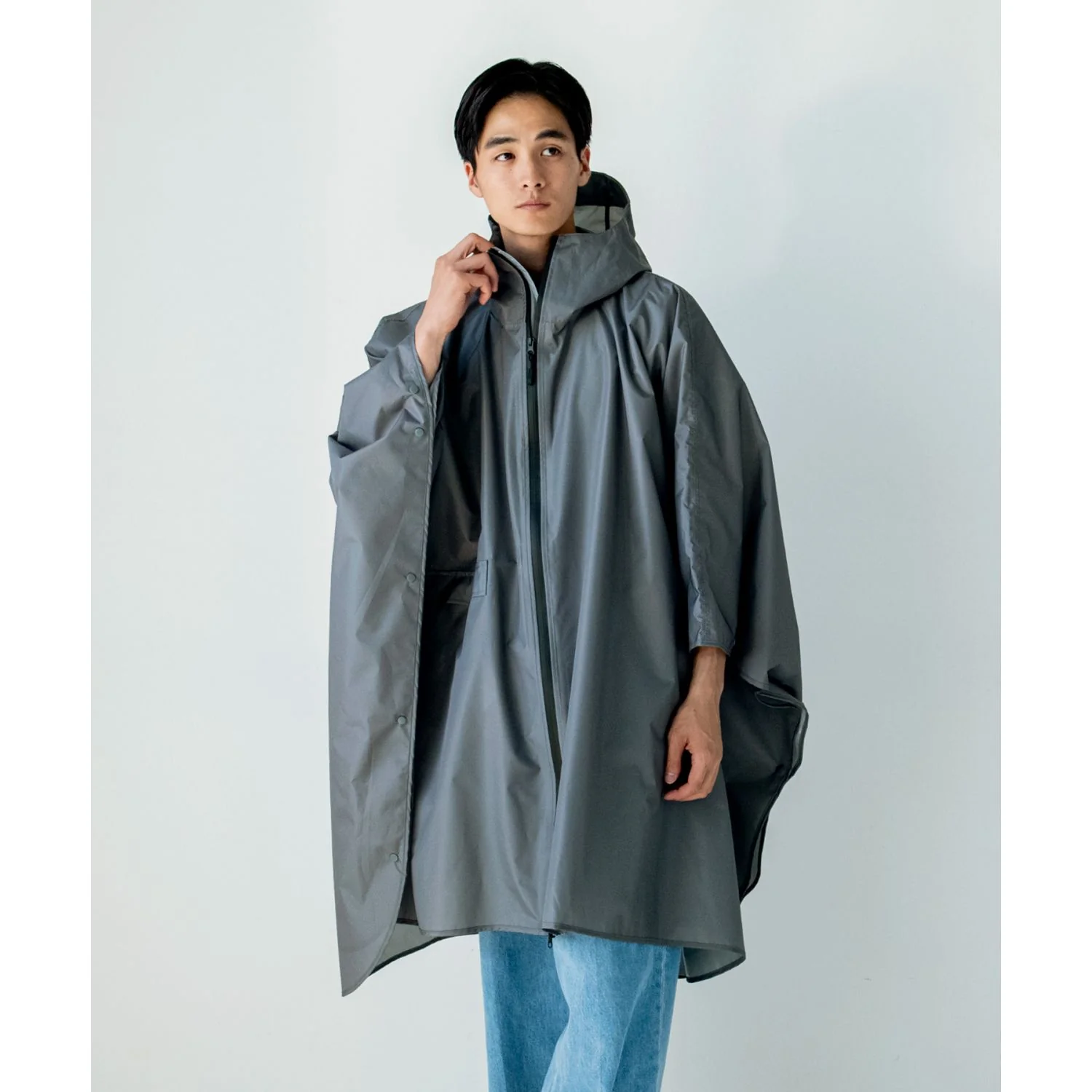 WPC IZA Rain Breaker Poncho Water Repellent One Size - Image 9