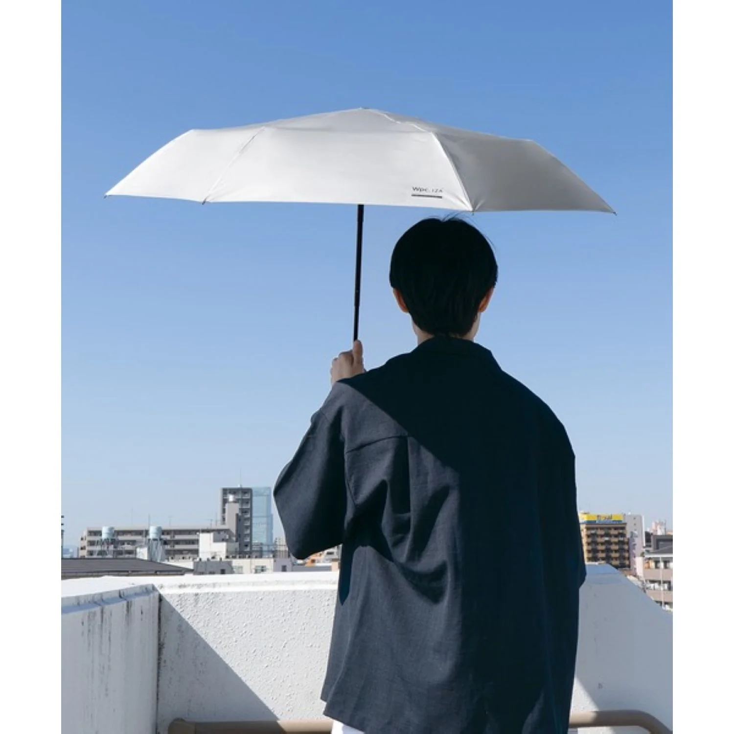 WPC IZA Wind Resistance (2025) UV Protection UPF 50+ Men's Umbrella 55cm - Image 15