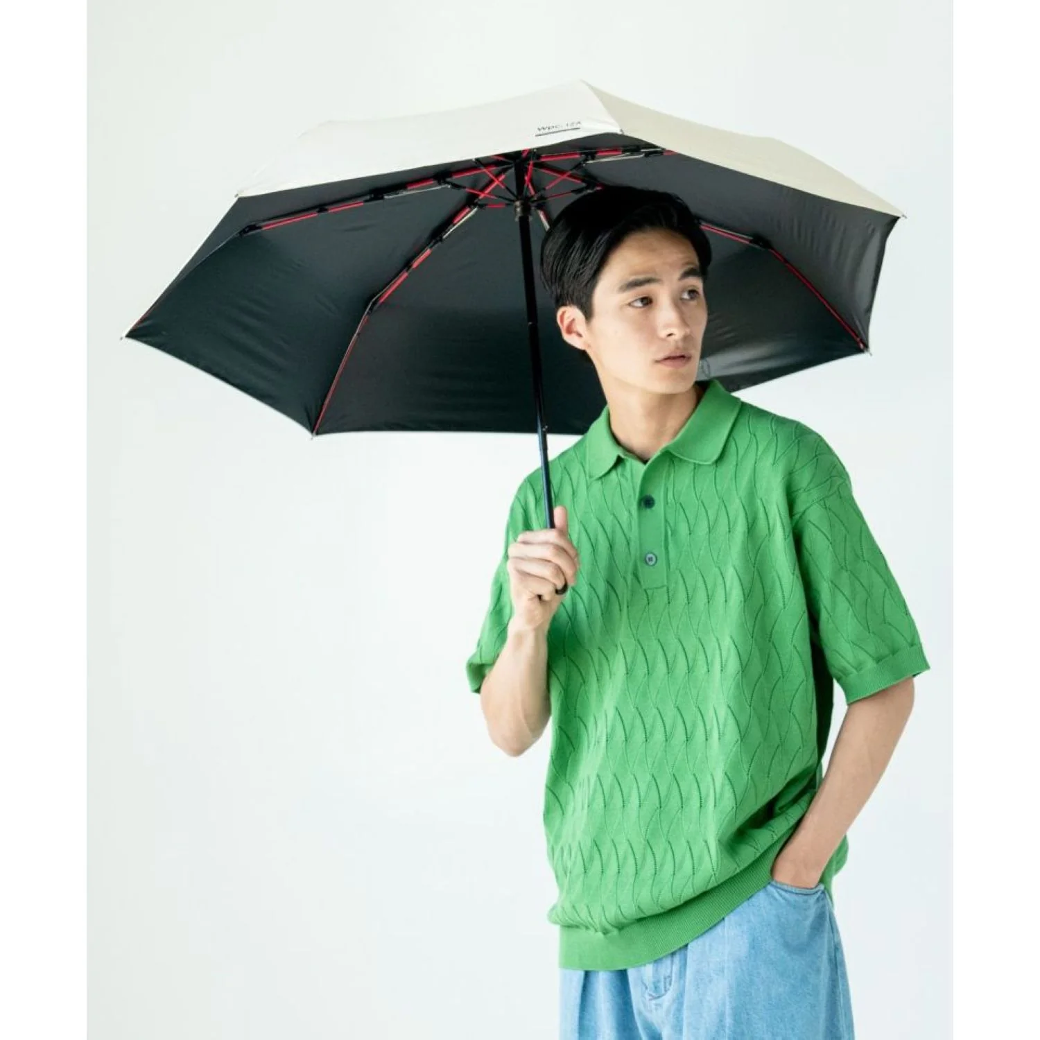 WPC IZA Wind Resistance (2025) UV Protection UPF 50+ Men's Umbrella 55cm - Image 9