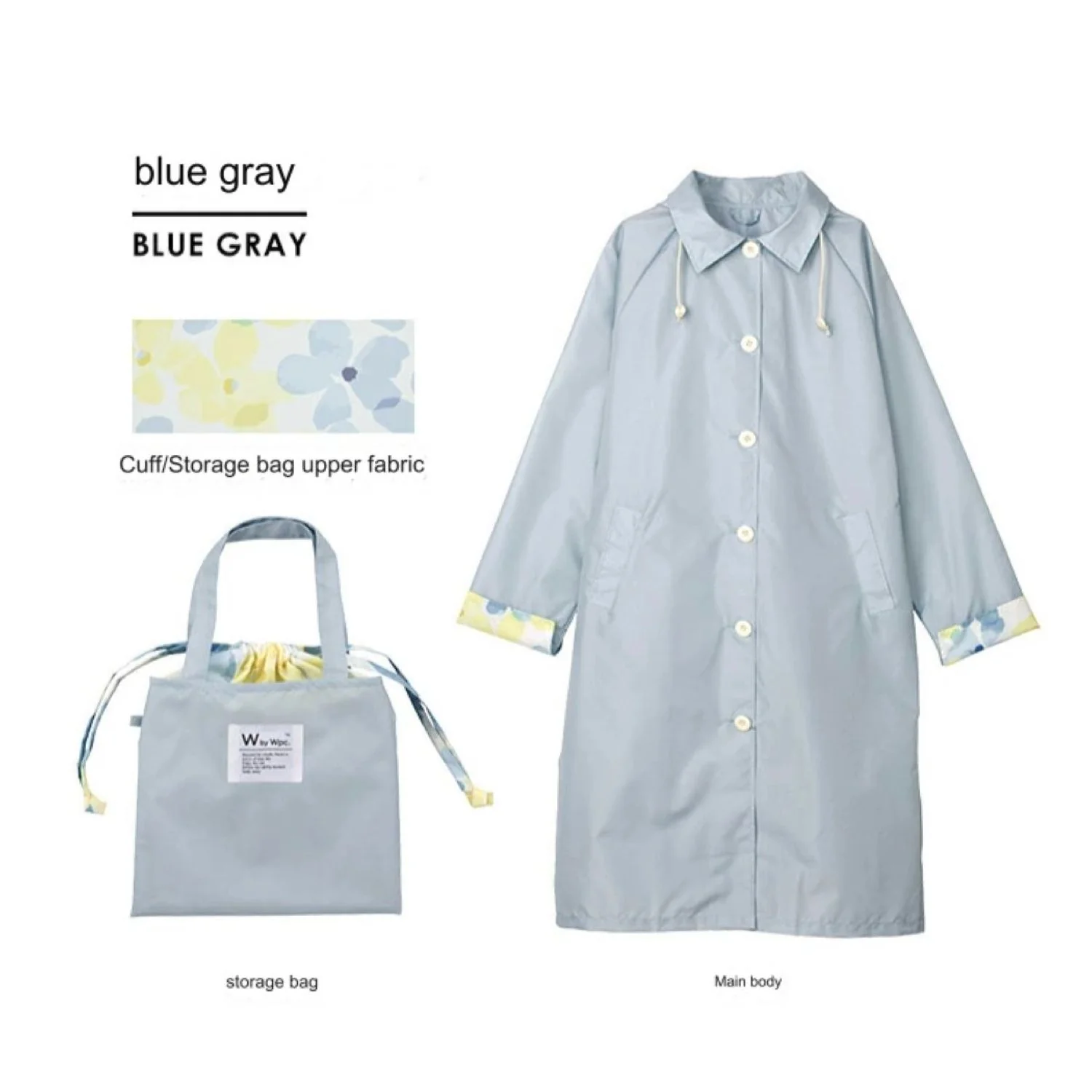 WPC Raglan Sleeve Work Coat Water Repellent One Size - Image 3